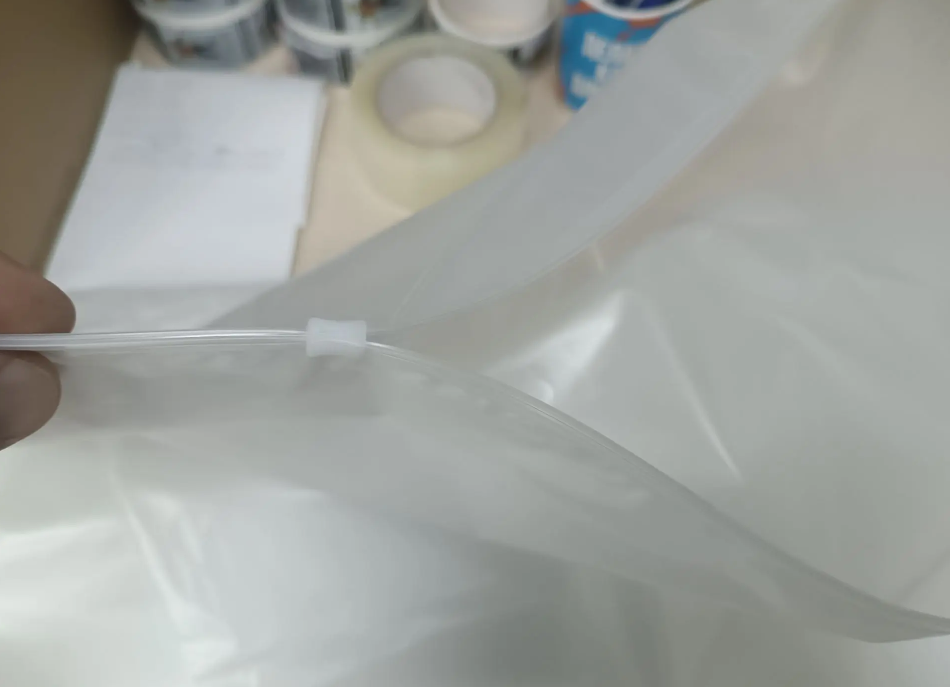 Матовый ZIP LOCK пакет с бегунком 600×600 мм, фото 4
