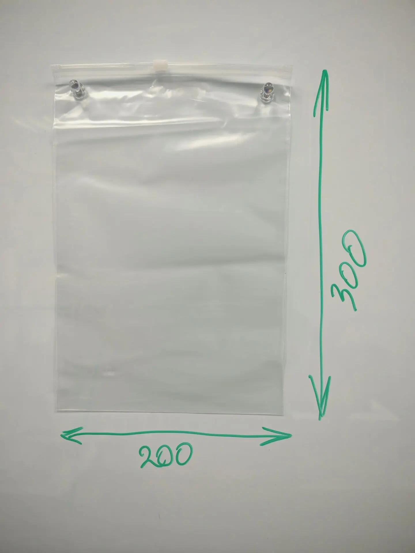 Прозрачный ZIP LOCK пакет с бегунком 200×300 мм, фото 2